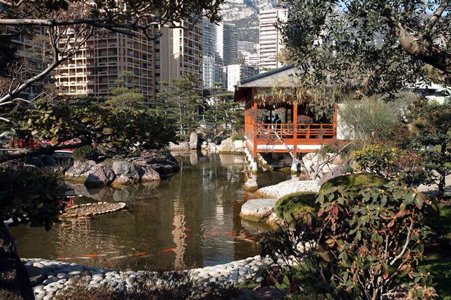 japanischer Garten - Jardin Japonais, Monaco