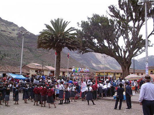 Fest in Pisach, Peru