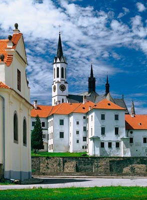 The Pierov nad Vyssi Brod Monastery, South Bohemia, Tschechien
