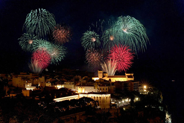 Feuerwerk - Feu d\'Artifice, Monaco