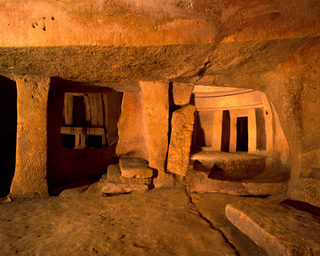 Hypogäum von Ħal-Saflieni (unterirdischer vorchristlicher Tempel), Malta