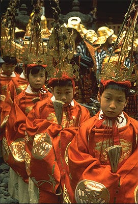 Sennin-Gyoretsu in Nikko, Japan