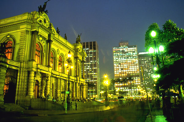 Sao Paulo Municipal Theatre, Brasilien