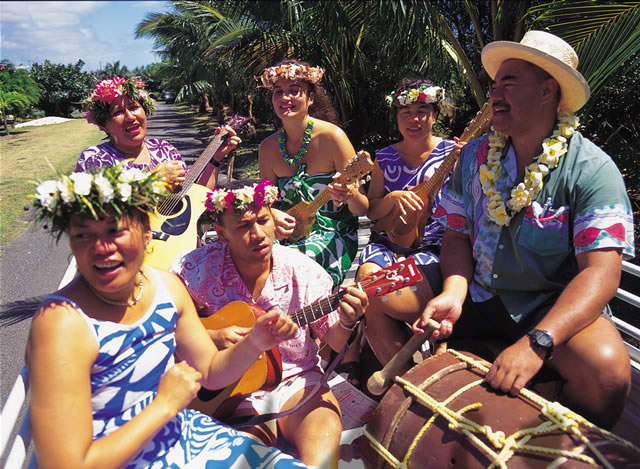 einheimische Musikgruppe, Cook Islands