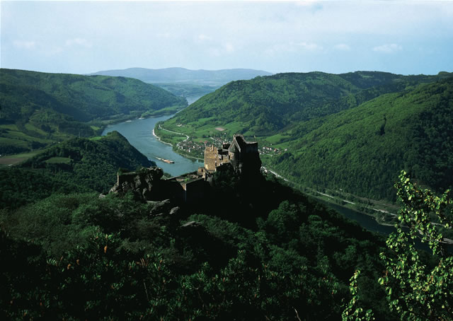 Niederösterreich - Ruine Aggstein an der Donau [Bohnacker], Österreich