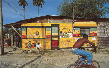 Typisches Jamaica Haus, Jamaika