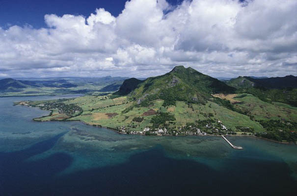 Luftansicht, Mauritius