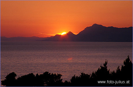 Tucepi, View from Konoba Ranc, Kroatien