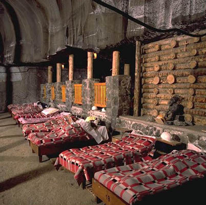 Wieliczka - unterirdisches Sanatorium im Salzbergwerk, Polen