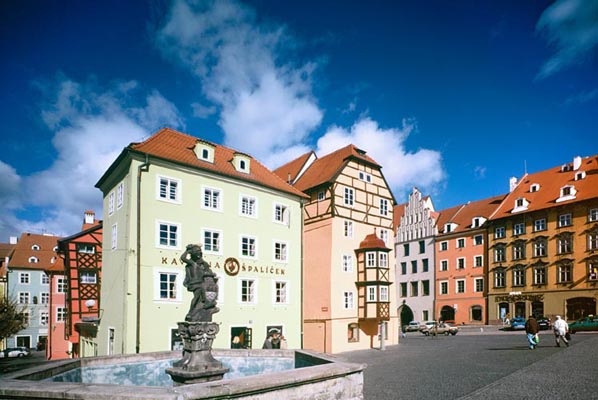 The town of Cheb, West Bohemia, Tschechien