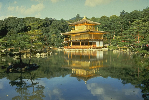 Kinkakuji-Tempel in Kyoto, Japan
