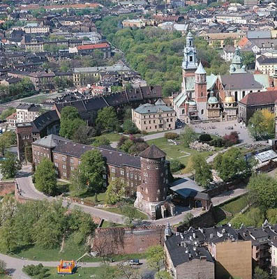 Wawel in Krakau, Polen