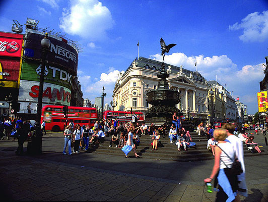 Piccadilly Circus, London, England