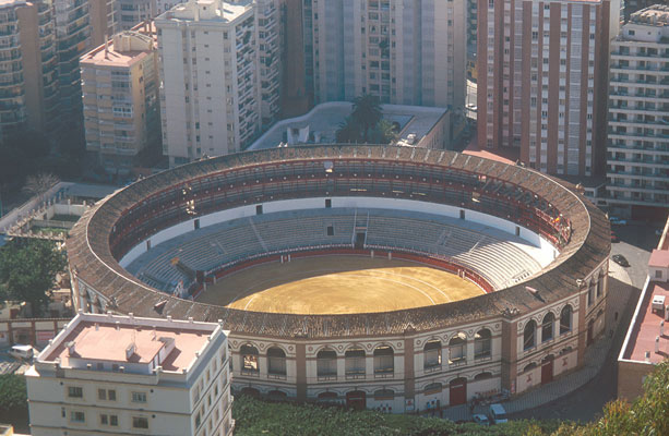 Stierkampfarena, Malaga