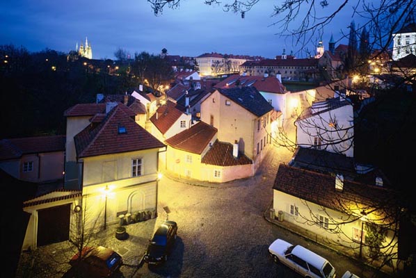 Novy Svet in the Hradcany quartier, Tschechien