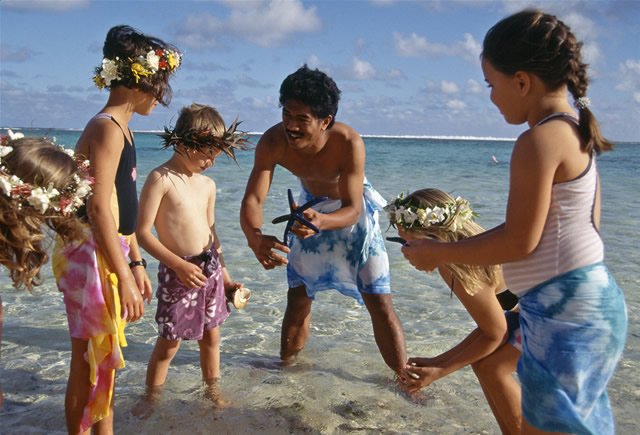 Anschauungsuntericht, Cook Islands