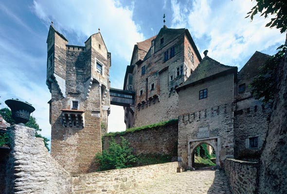 Pemstein Castle, The Bohemian-Moravian Highlands, Tschechien