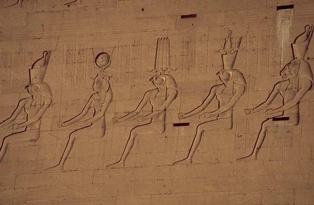 Relief aus Edfu