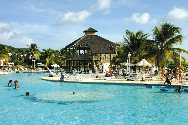 Pool at Jolly Beach, Antigua & Barbuda