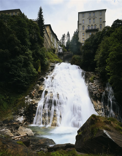 Salzburger Land - Bad Gastein mit Wasserfall [Popp], Österreich