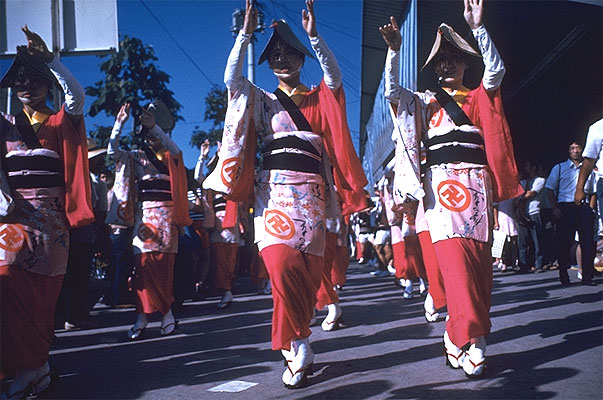 Awa-Odori Tanz, Tokushim Allgemeinenv, Japan