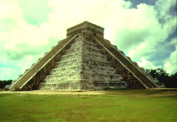 Pyramide in Chichen Itzá, Mexiko