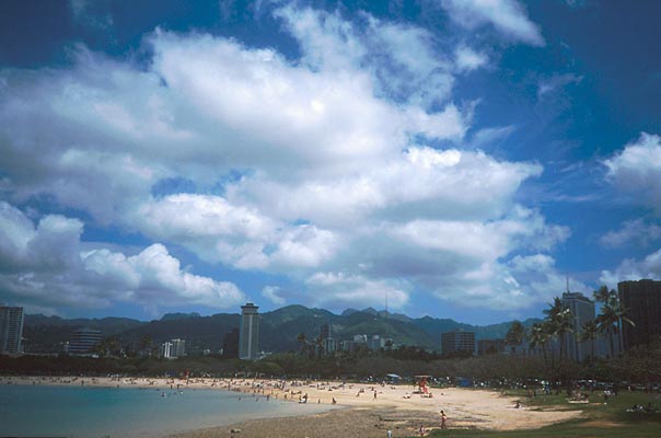 Waikiki Beach, Hawaii