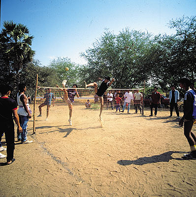 Takraw-Spiel, Thailand