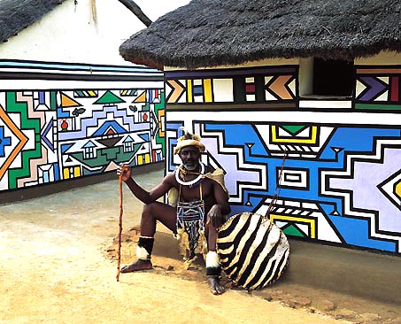 Ndebele Warrior, Südafrika