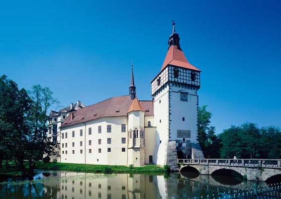 Blatna Chateau, South Bohemia, Tschechien