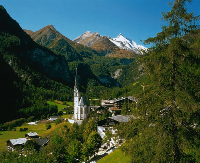 Kärnten - Heiligenblut mit Großglockner [Weinhäupl], Österreich