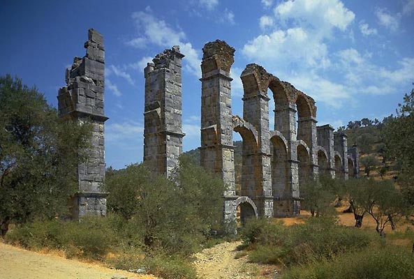 Mitilini, Römische Wasserleitung, Griechenland