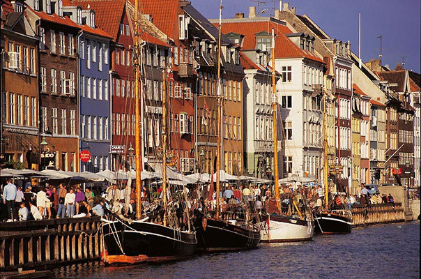 Nyhavn, Kopenhagen, Dänemark