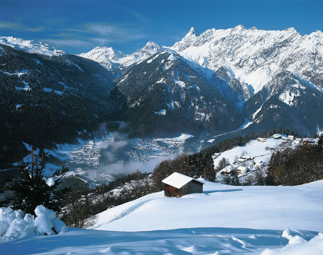 Vorarlberg - Landschaft im Montafon bei Vandans [Mallaun], Österreich