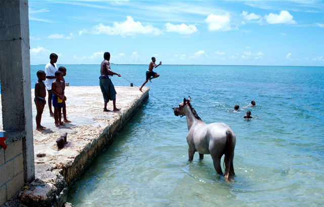 Barbuda - Pier at Codrington, Antigua & Barbuda