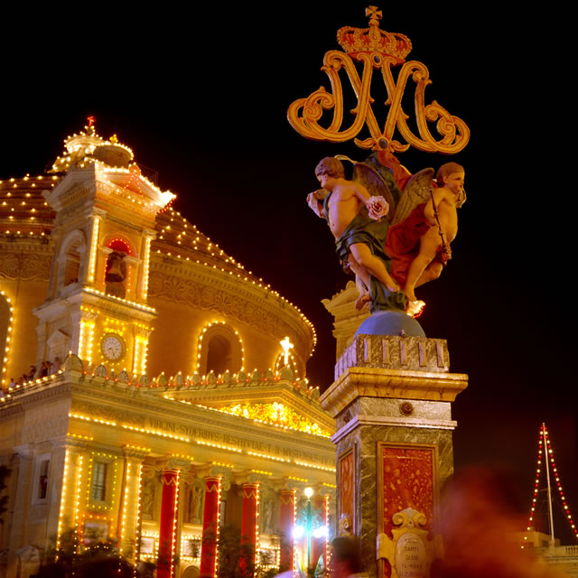 Die Rotunda von Mosta, Malta