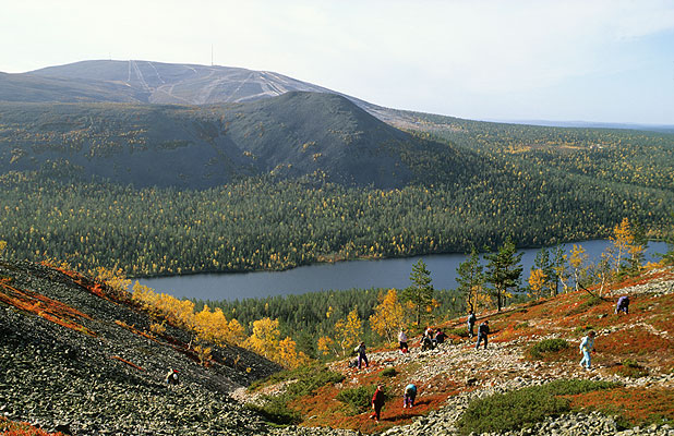 Ylläs Pirunkiuru Kesänkitu, Finnland