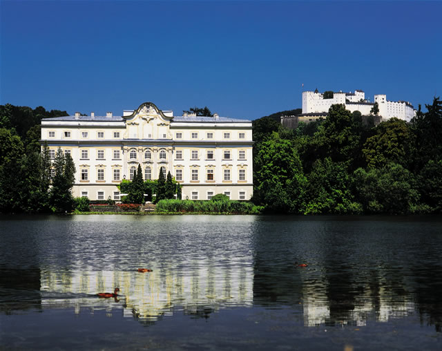 Salzburg - Schloß Leopoldskron [Weinhäupl], Österreich