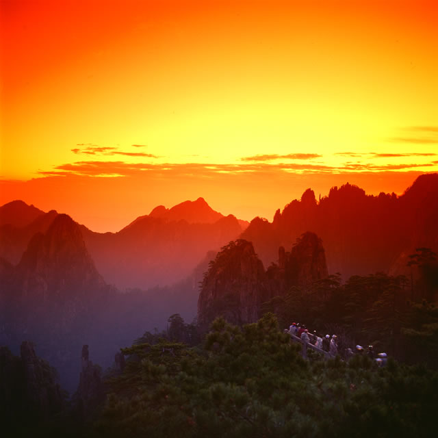 Huang Shan-Gebirge, China