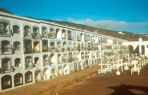 Friedhof, La Palma, Kanarische Inseln