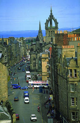 Edinburgh, Royal Mile, Schottland