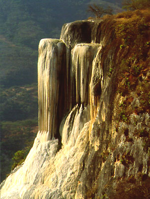 Steinwasserfall, Mexiko