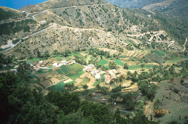 Terrassenanbau, La Gomera, Kanarische Inseln