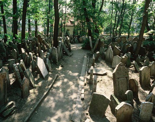 The Old Jewish Cemetery, Prague, Tschechien