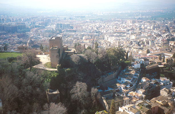 Blick auf Granada