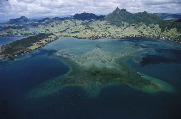 Luftansicht, Mauritius