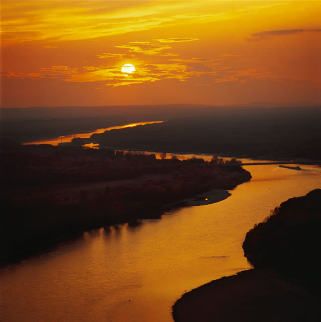 Niederösterreich - die Donau bei Hainburg im Nationalpark Donauauen [Trumler], Österreich