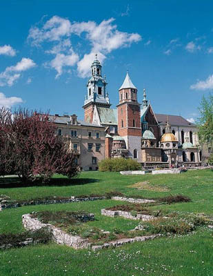 Kathedrale im Wawel-Schloss in Krakau, Polen