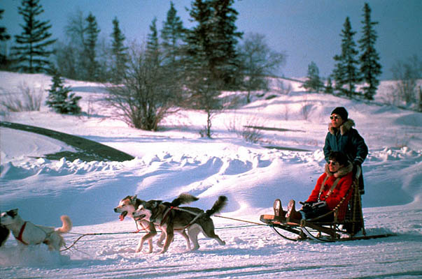 Hundeschlitten, Kanada