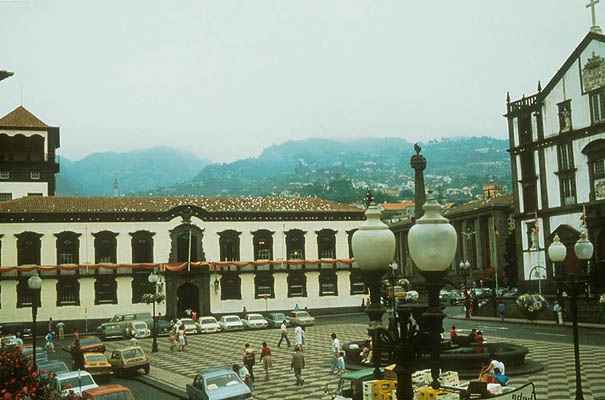 Funchal, Praca do Municipio, Portugal